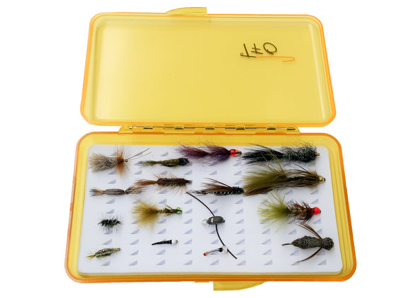 TFO Lake fly selection with fly box | TFO Temple Fork Outfitters Canada