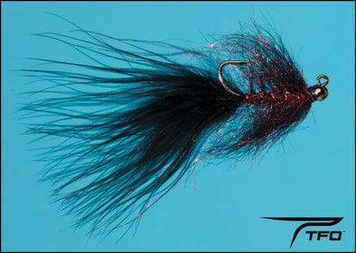  JIG LEECH -BLACK/BURGUNDY | TFO - Temple Fork Outfitters Canada