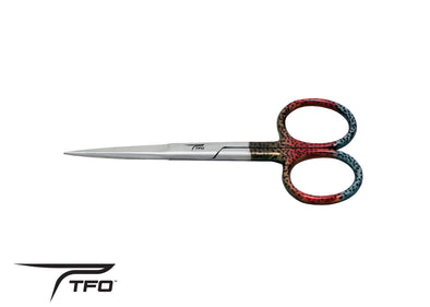 TFO Fish print handle hair scissors  | Temple Fork Outfitters Canada