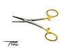 TFO KELLY CLAMP SILVER WITH GOLD HANDLES Open View | Temple Fork Outfitters Canada