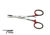 TFO Scissor Clamp with Fish Print Handles open view | Temple Fork Outfitters Canada