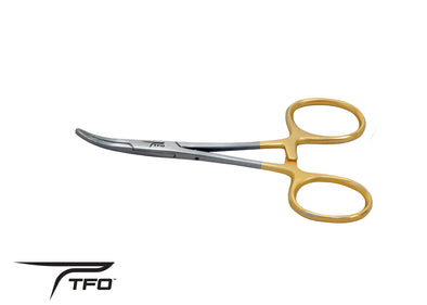 TFO Curved tip forceps  | Temple Fork Outfitters Canada
