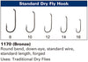 Daiichi 1167 Klinkhamer Black Nickel Hook  Chart | TFO - Temple Fork Outfitters Canada