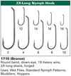 Daiichi 1710 Standard Nymph Hook - 2X Long Chart| TFO - Temple Fork Outfitters Canada