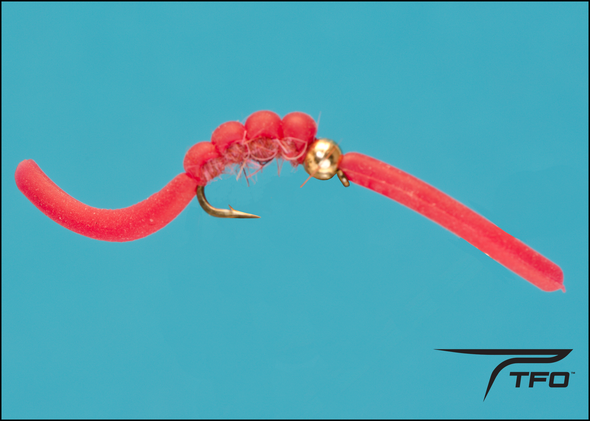Squirmy Worm - Bloodworm Red