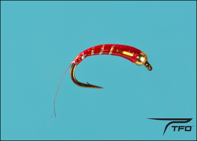Beadhead Chironomid Red Fly fishing nymph | TFO - Temple Fork Outfitters Canada