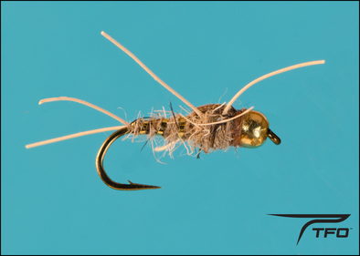 Beadhead Rubber Leg Hares Ear Natural Nymph | TFO - Temple Fork Outfitters Canada