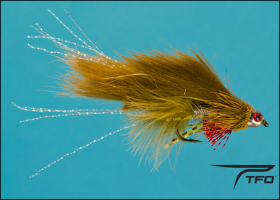 Conehead Crosseyed Muddler Olive | TFO - Temple Fork Outfitters Canada