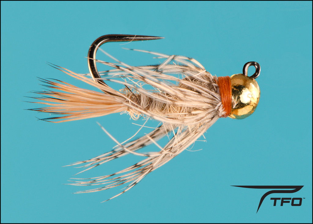 Tungsten Beadhead Jig Hares Ear Soft Hackle Size 14 | Flies | Temple ...