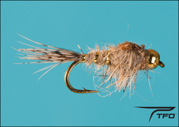 Tungsten Beadhead Hare's Ear Natural Nymph | TFO - Temple Fork Outfitters Canada