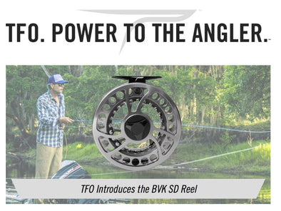 TFO Introduces the BVK Fully Sealed Drag Fly Reel – Temple Fork Outfitters  Canada