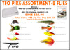 8 pike flies with leader and free box | TFO Temple Fork Outfitters Canada