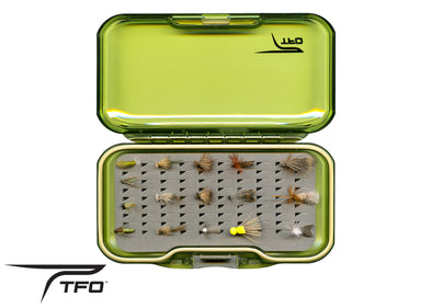 Caddis fly selection with fly box | TFO Temple Fork Outfitters Canada