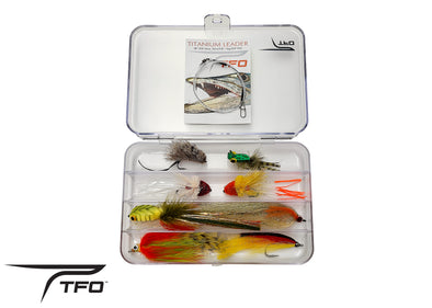 8 pike flies with leader and free box | TFO Temple Fork Outfitters Canada