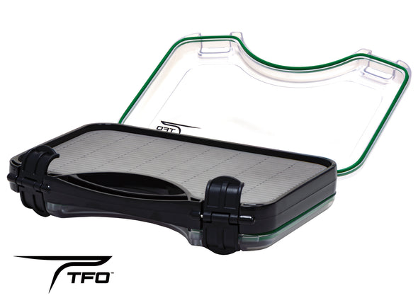 TFO XL D/S Waterproof Clear Lid open Streamer Slit Foam w/ Handle | TFO - Temple Fork Outfitters Canada