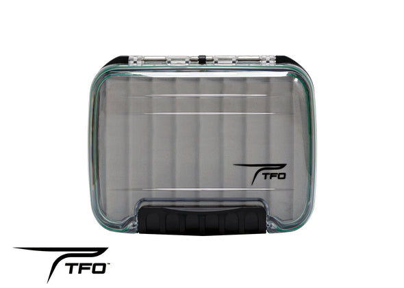 FB H874 TFO WATERPROOF DOUBLE SIDED CLEAR LID RIPPLE FOAM FLY BOX| TFO - Temple Fork Outfitters Canada