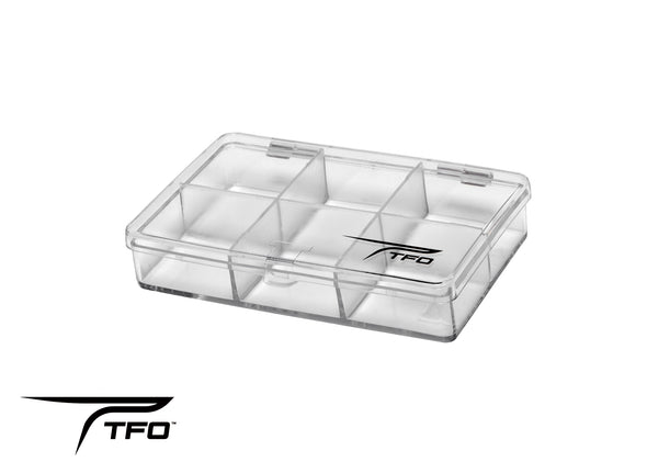 FB H900 TFO Clear 6 compartment fly box | TFO - Temple Fork Outfitters Canada