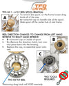 TFO NV Clear Gold spool removal instructions | TFO Canada