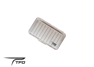 TFO Clear Fly Box With Slit Foam Holds 120 Flies | TFO - Temple Fork Outfitters Canada