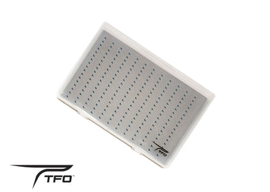 TFO Clear Fly Box With Slit Foam Holds 204 Flies | TFO - Temple Fork Outfitters Canada