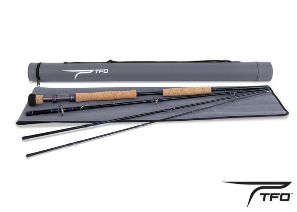 TFO BLUEWATER SG fly rod and case photo