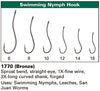 Daiichi 1770 Swimming Nymph Hook Chart | TFO - Temple Fork Outfitters Canada