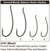 Daiichi 2161 Curved-Shank Salmon Hook - Up Eye Chart | TFO - Temple Fork Outfitters Canada