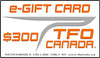 TFO e-Gift card $300.00 
