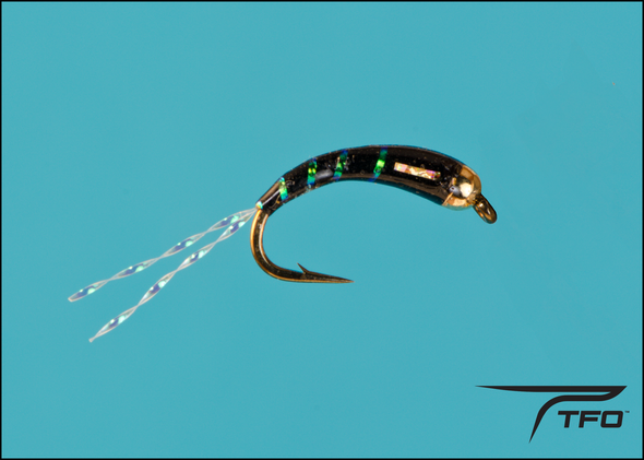 BEADHEAD CHIRONOMID BLACK Fly fishing nymph | TFO - Temple Fork Outfitters Canada