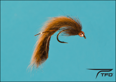 Beadhead Pine Squirrel Leech - Brown Fly fishing nymph | TFO - Temple Fork Outfitters Canada