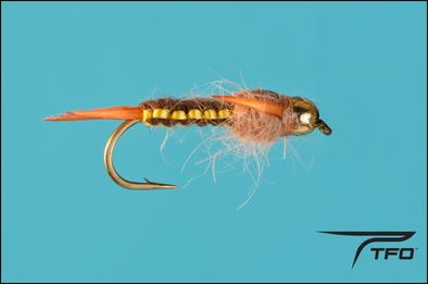 Flies - Beadheads – Tagged Fly Colour_Brown – Temple Fork