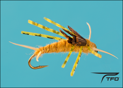 Beadhead rubber leg golden stonefly nymph | TFO - Temple Fork Outfitters Canada