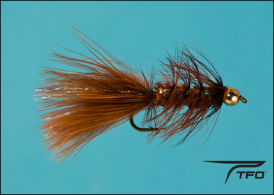 Beadhead Woolly Bugger Brown | TFO - Temple Fork Outfitters Canada