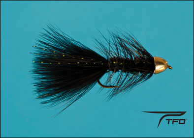 Conehead Krystal Bugger Black | TFO - Temple Fork Outfitters Canada