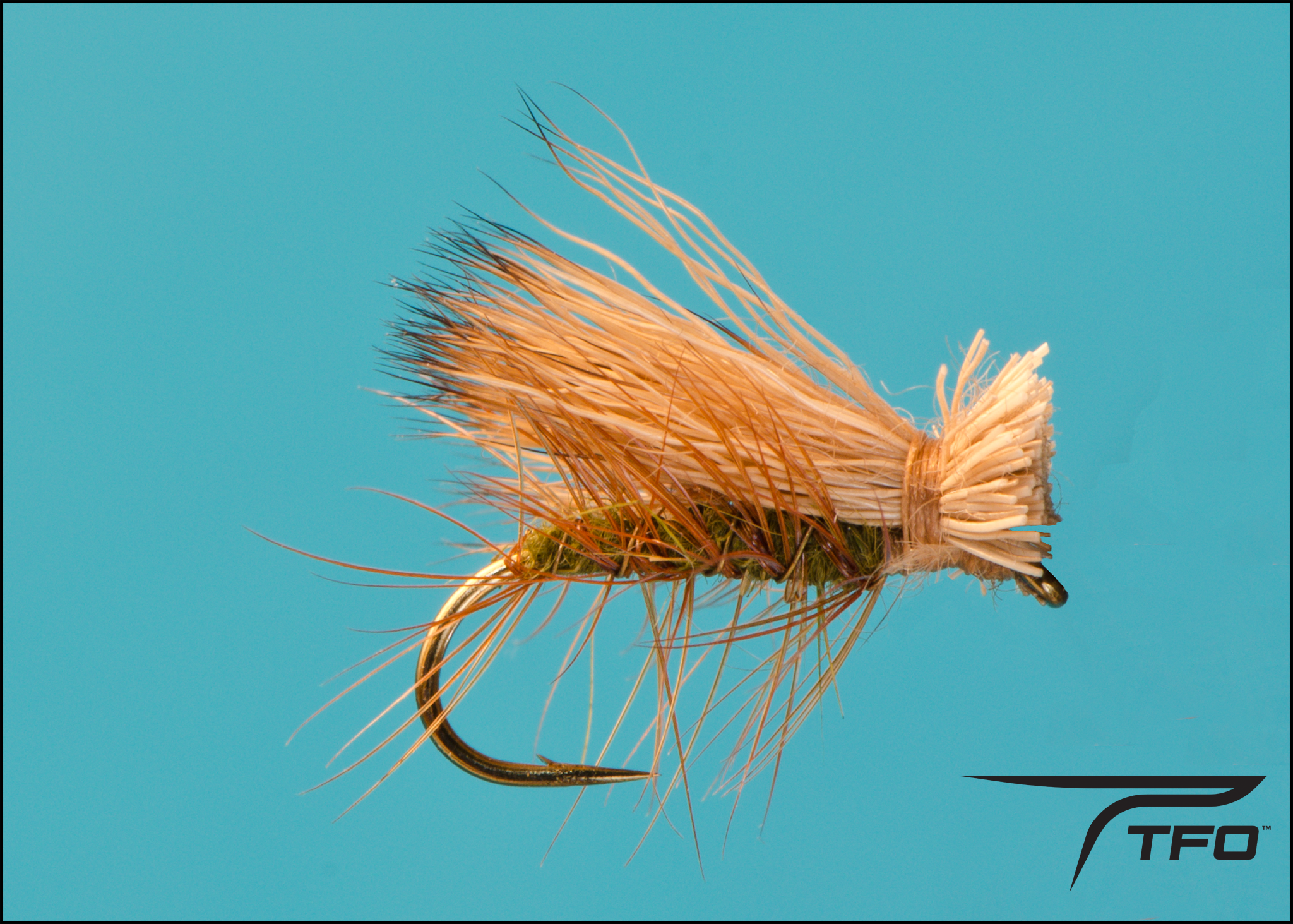 Stonefly Nymphs For Fly Fishing Elk Hair Caddis Flies (Olive, 12