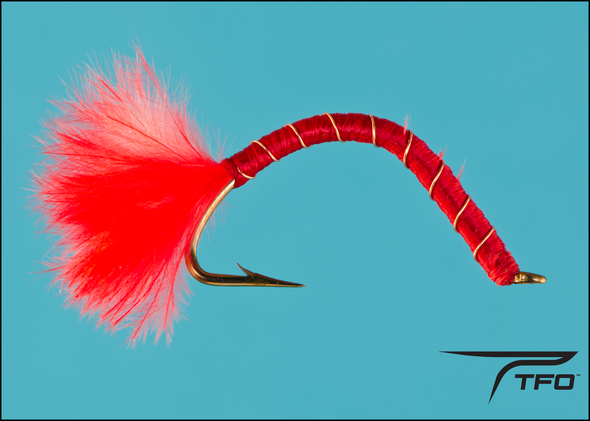 San Juan Worm Red Wtd | TFO - Temple Fork Outfitters Canada