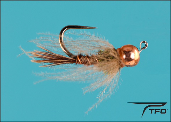 Tungsten Beadhead Jig CDC Flashback Pheasant Tail Fly fishing nymph | TFO - Temple Fork Outfitters Canada
