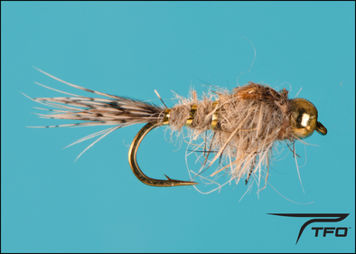 Tungsten Beadhead Hare's Ear Natural Nymph | TFO - Temple Fork Outfitters Canada