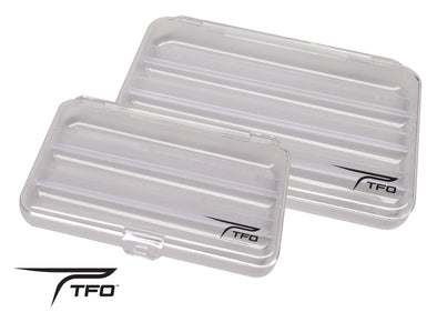 TFO Clear Fly Box With Slit Foam-XL Holds 450 Flies