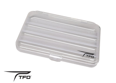 TFO 4 Compartment Clear Fly Boxes