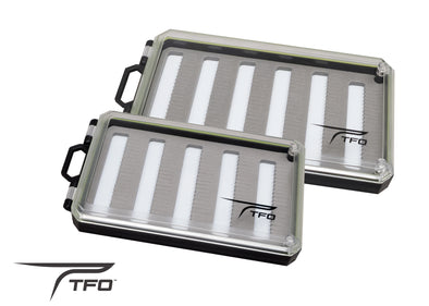 TFO Clear Fly Box With Magnetic Latch (Now On Clearance 50% Off)