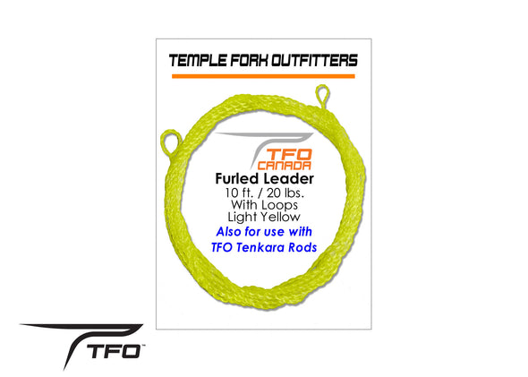 TFO 10 foo Furled Leader | TFO Canada Temple Fork Outfitters