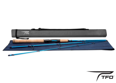 TFO Travler spinning rod with TFO Rod case | TFO Temple Fork Outfitters Canada