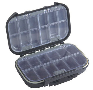 TFO Waterproof 12 Compartment 2-Sided Fly Box, Fly Boxes