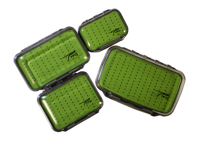 TFO Double Sided Waterproof Slit Silicone Fly Box, Fly Boxes
