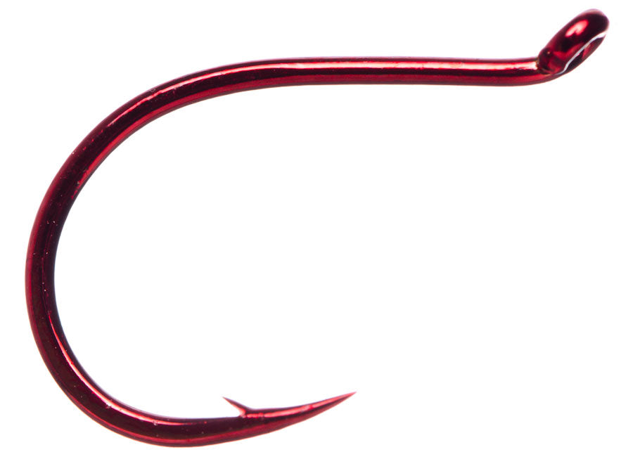  Gamakatsu Single Egg Hook #14, Red : Fishing Hooks