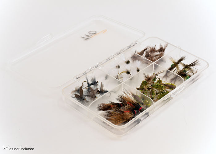 TFO Clear Compartment Fly Boxes, Fly Boxes