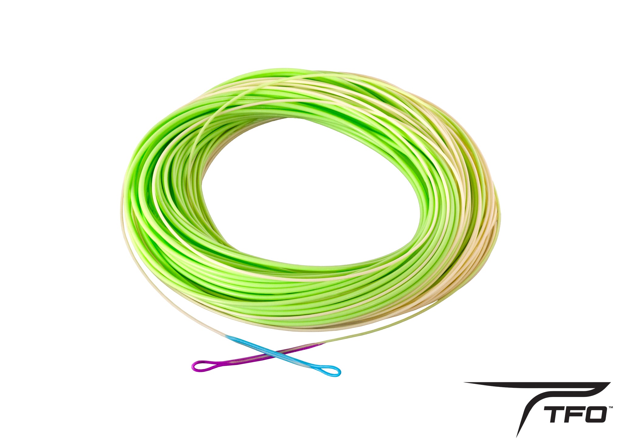 FLY LINE Weight Forward Floating 4WT Loops at each end, Bright Yellow 100'  LN517