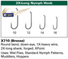 Daiichi X710 XPoint Standard Nymph Hook - 2X Long full chart | TFO - Temple Fork Outfitters Canada
